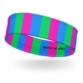 Polysexual Pride Headband